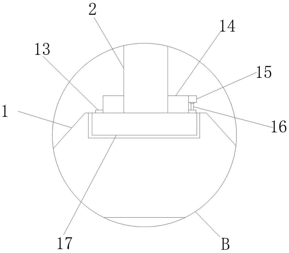 Hanging bearing device for garment ironing and processing