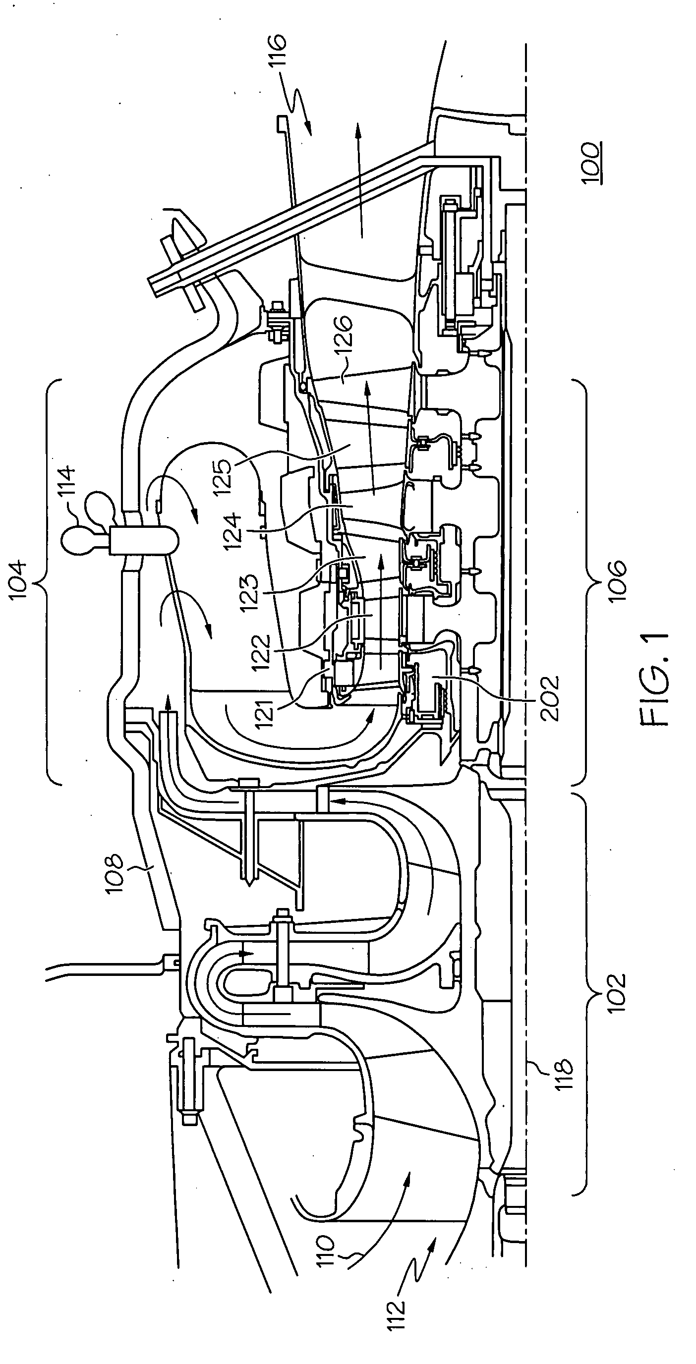 Turbine cooling air centrifugal particle separator