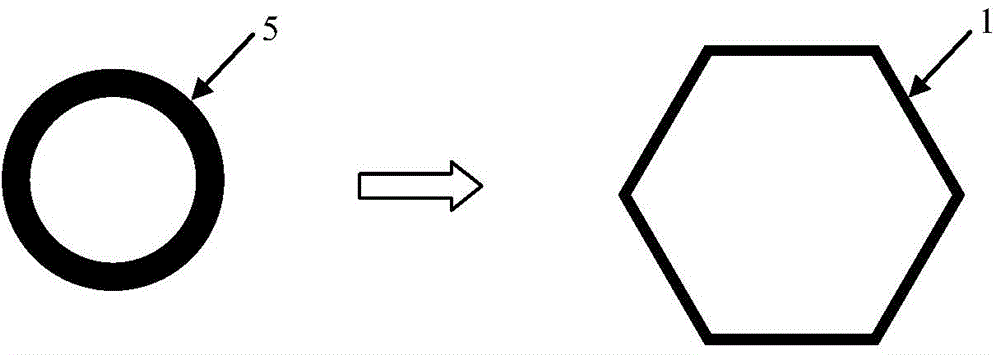 Honeycomb reinforced material