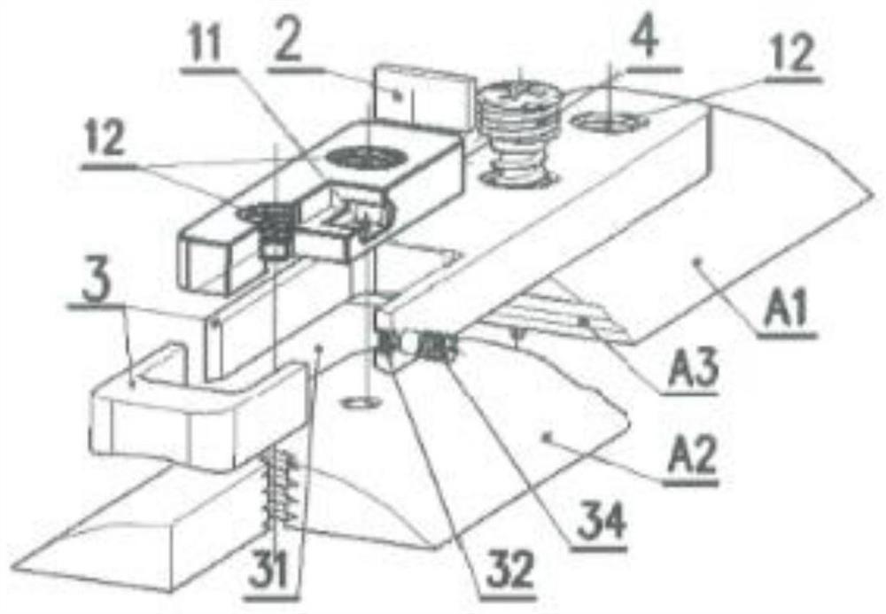 Bone fracture plate capable of automatically converting rigid fixation into elastic fixation