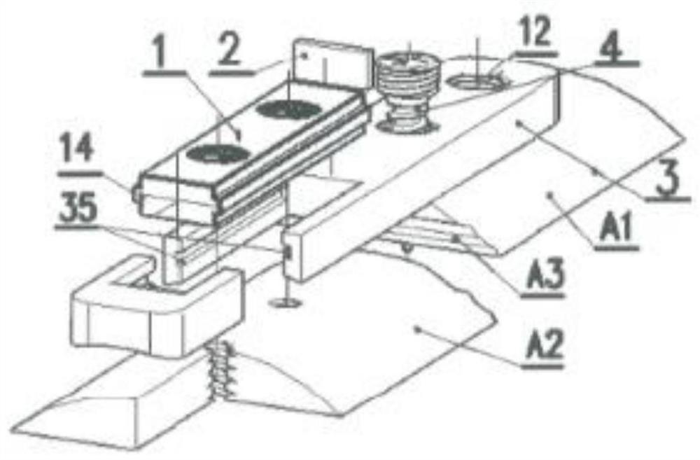 Bone fracture plate capable of automatically converting rigid fixation into elastic fixation