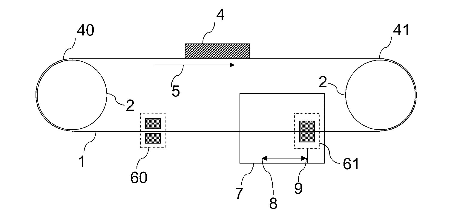 Belt step conveyor system