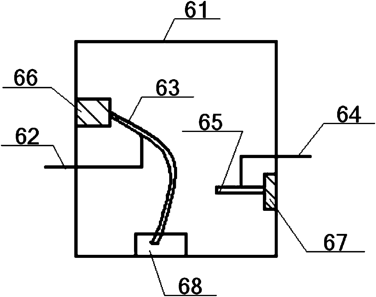 Water surface garbage treatment system