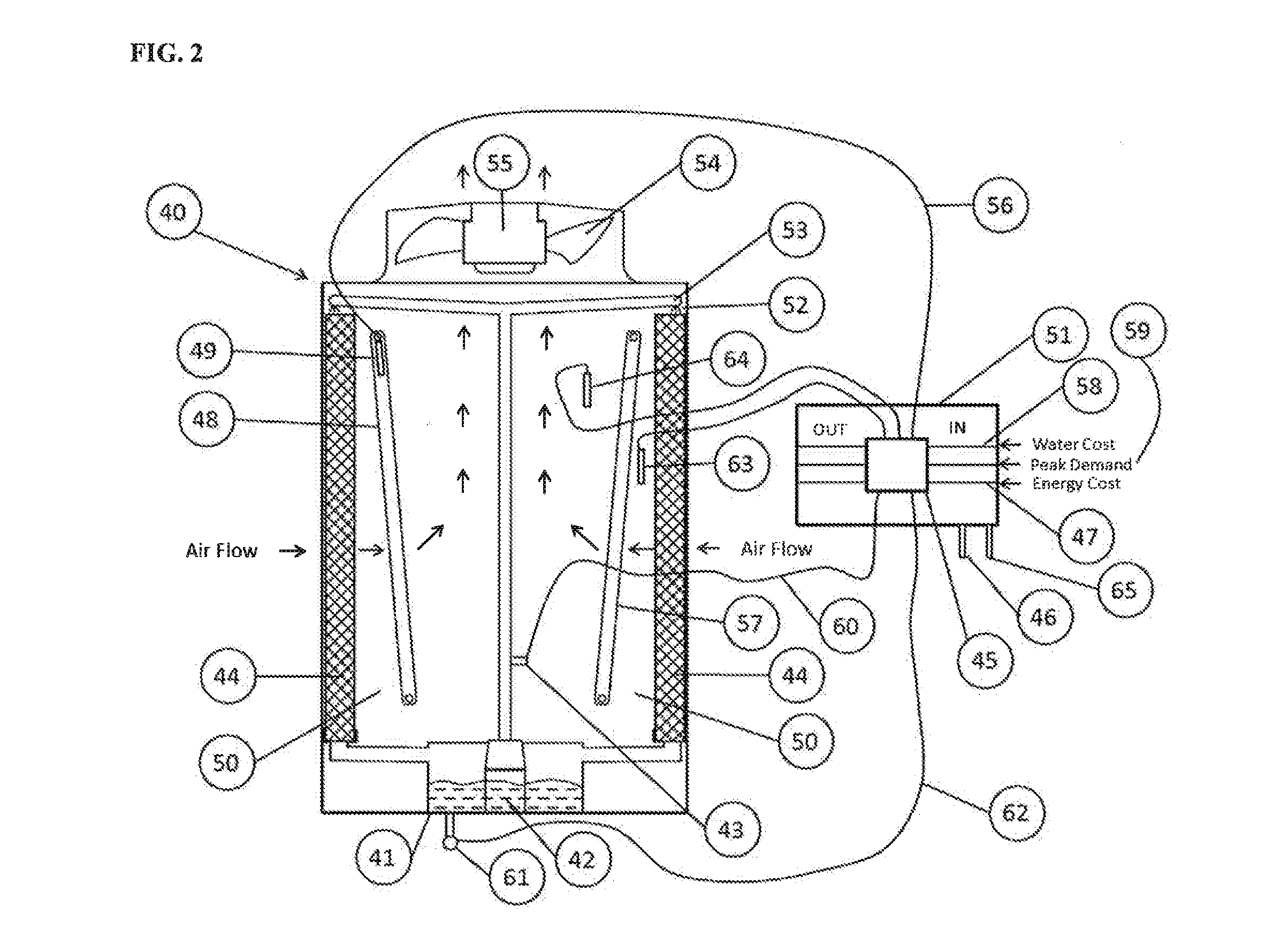 Adiabatic refrigerant condenser controls system