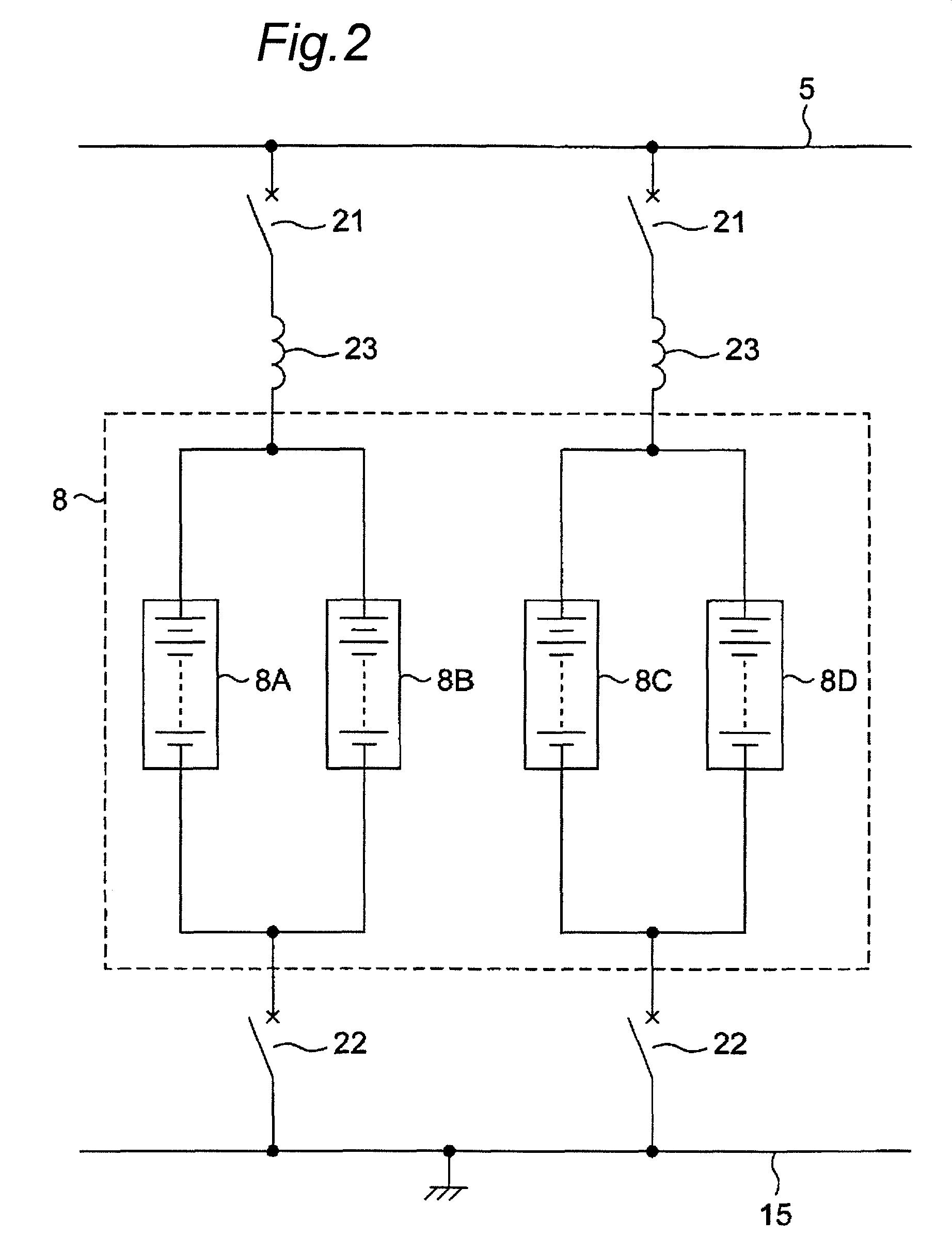 Electric railway power-supply system