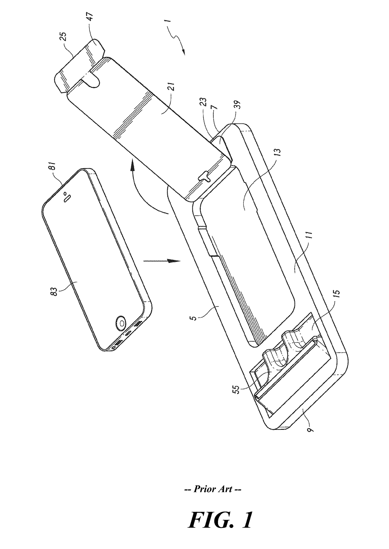 Tool for applying protective films to mobile communications devices