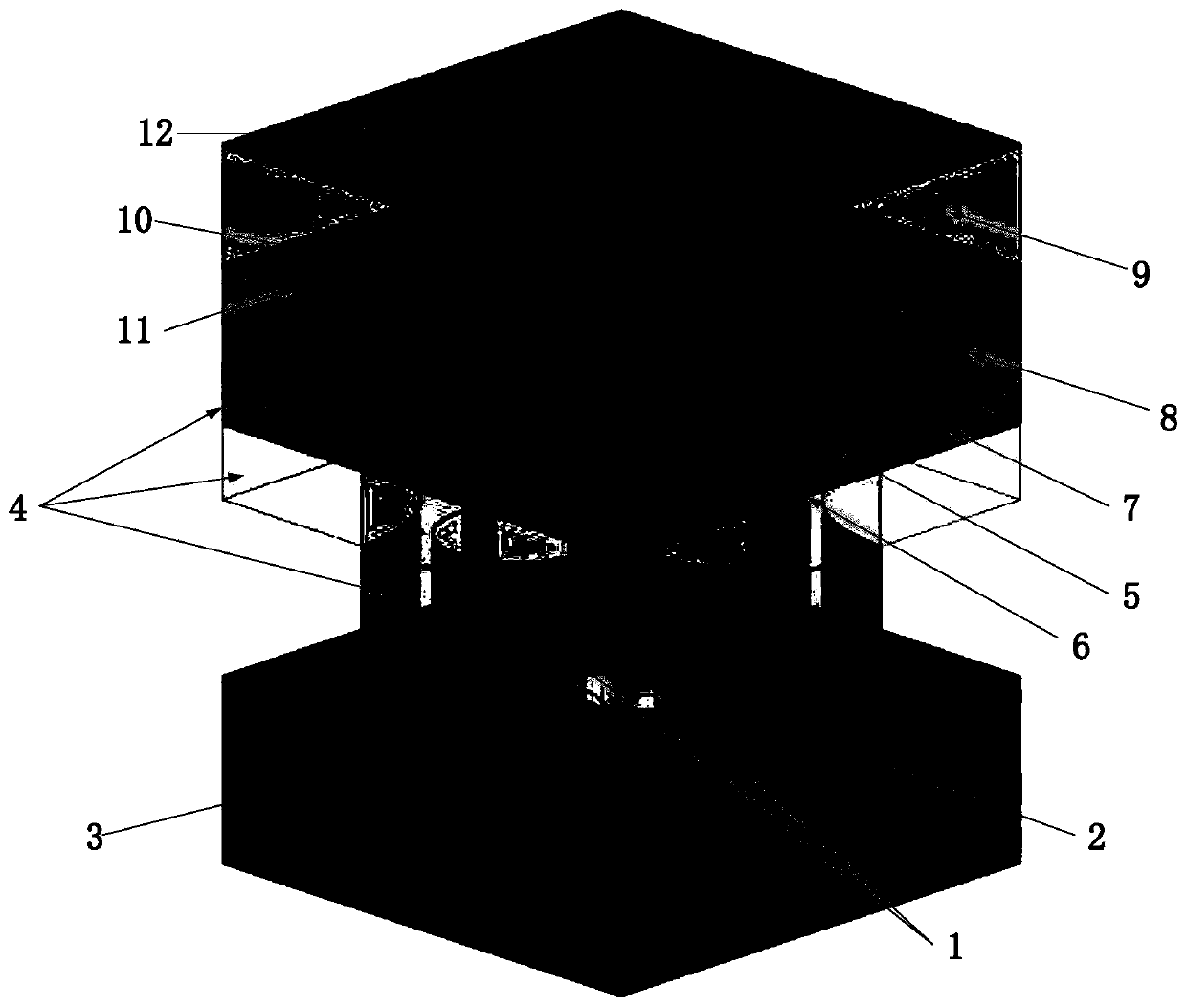 Low-profile and low-scattering ultra-wideband phased array antenna loaded with polarization selective wave metamaterial absorber