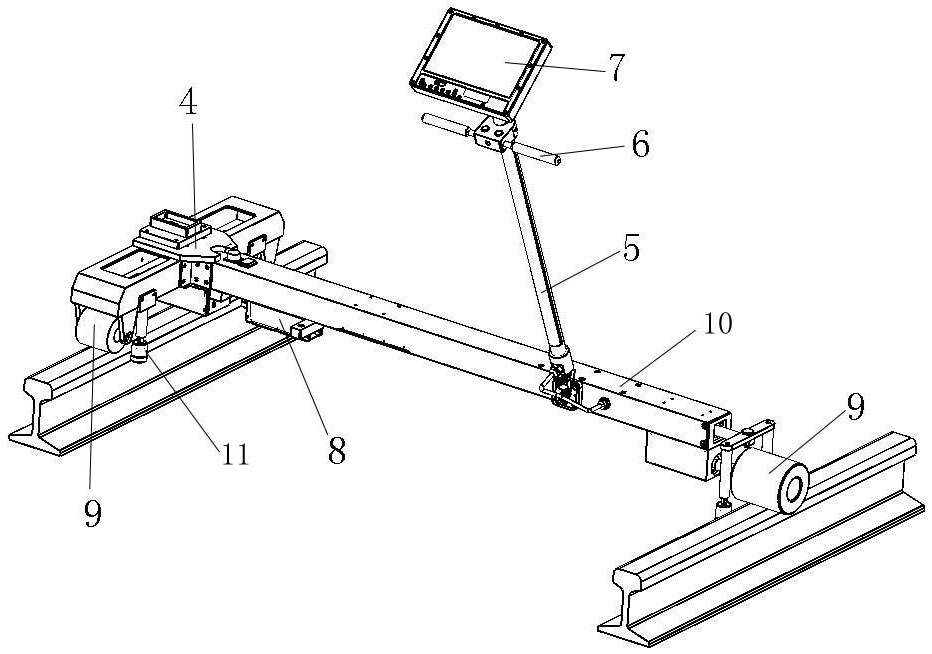 Electrified railway clearance detection method and system based on laser scanning