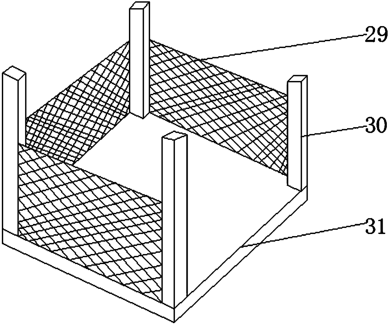 Adjustable scaffold