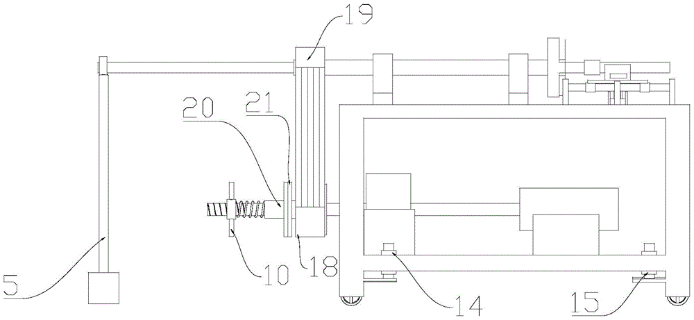 Steel bar connecting machine