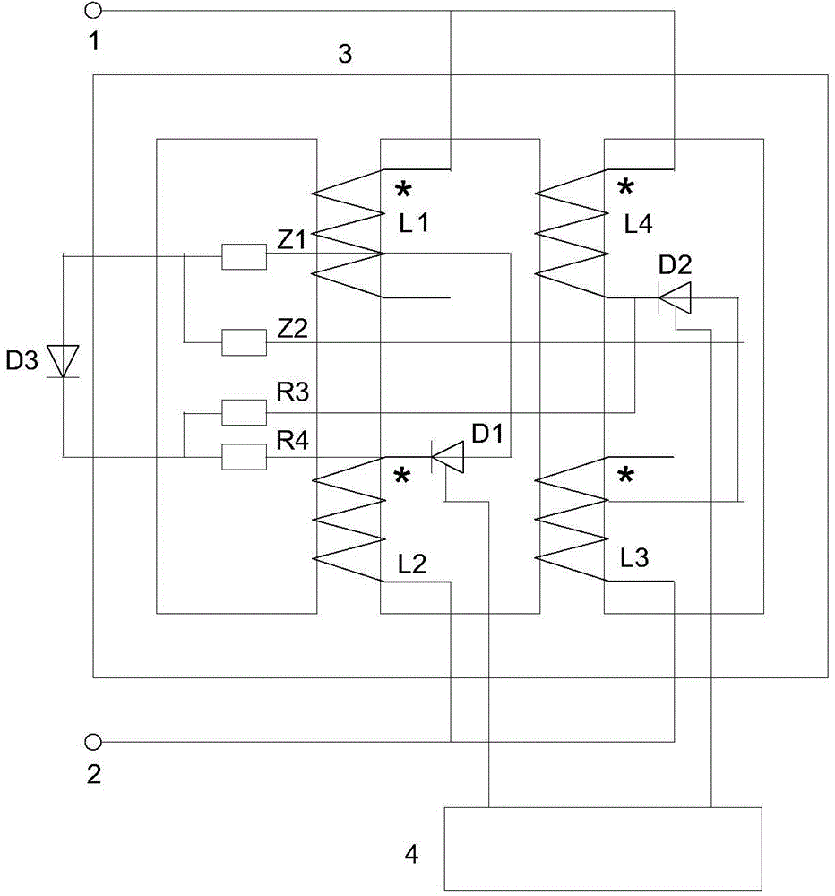 Rapid saturable reactor