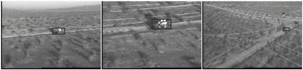 Aerial photographic target tracking method based on scale self-adaptive and shielding handling