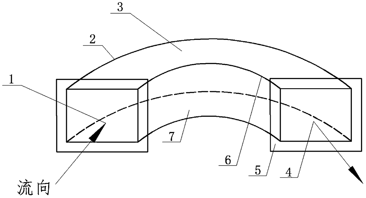 A wear-resistant treatment method for U-shaped pipe elbows