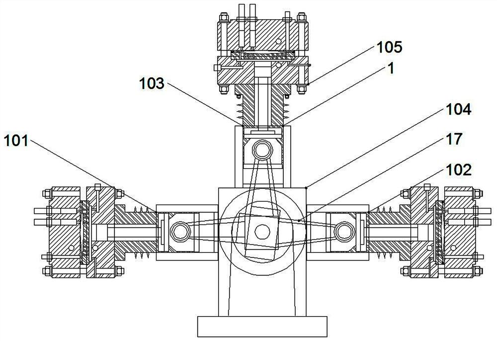 Novel diaphragm compressor