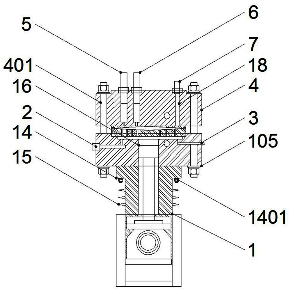 Novel diaphragm compressor