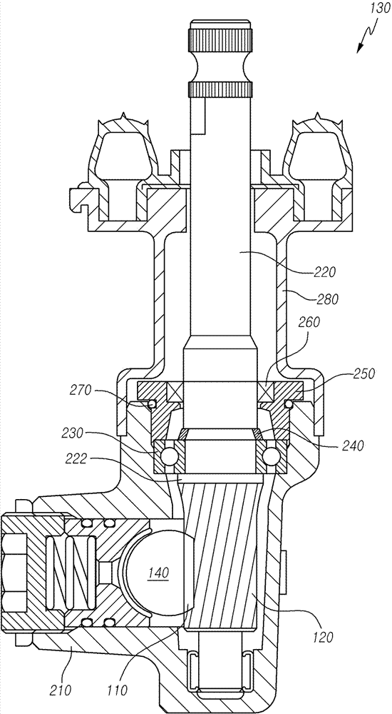 Rack-pinion type steering apparatus