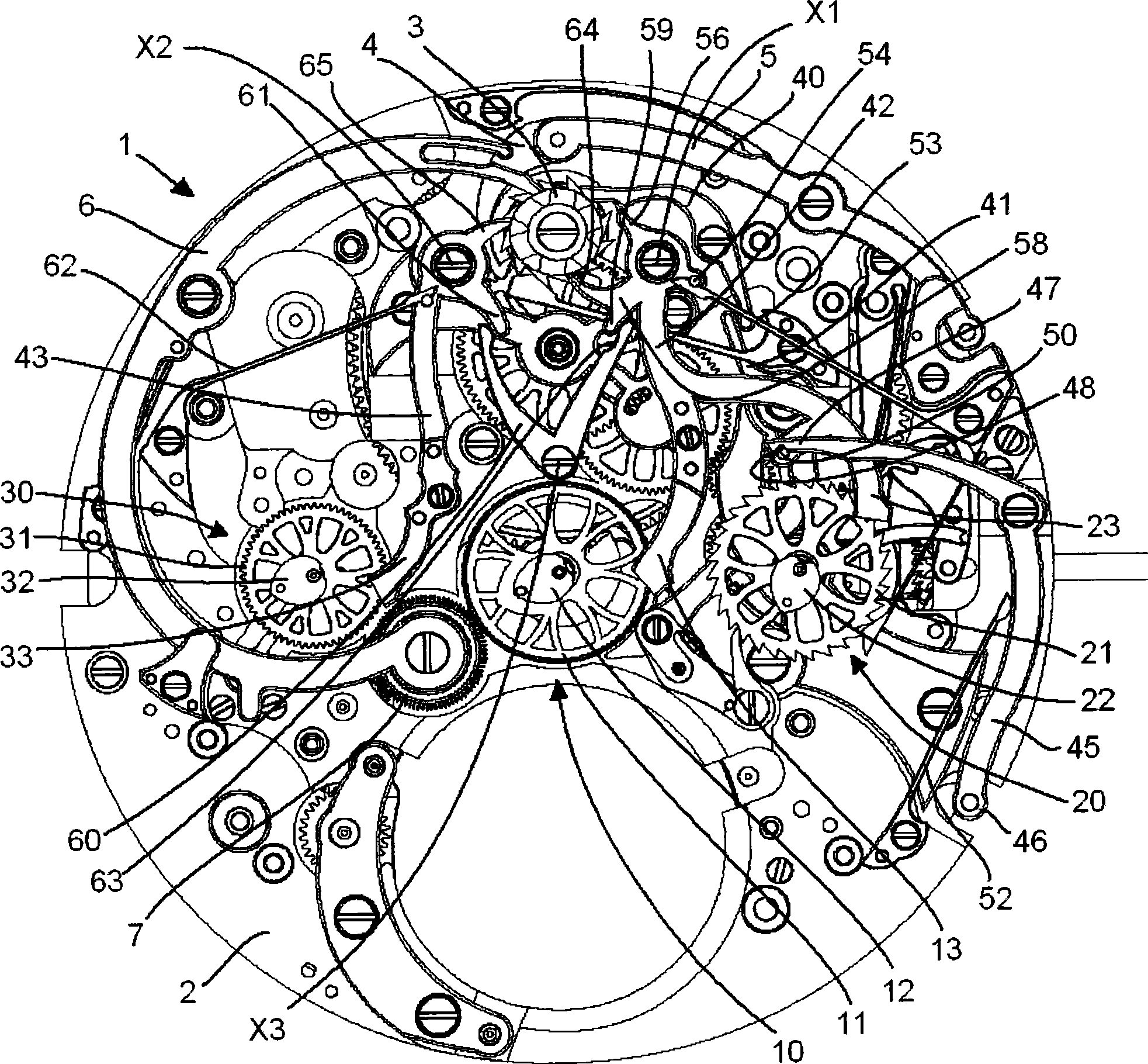 Chronograph mechanism, timepiece movement and timepiece comprising such a mechanism