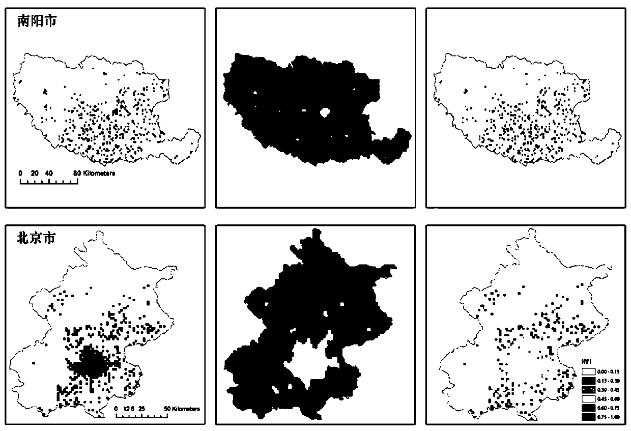 A house vacancy monitoring method based on noctilucent remote sensing data