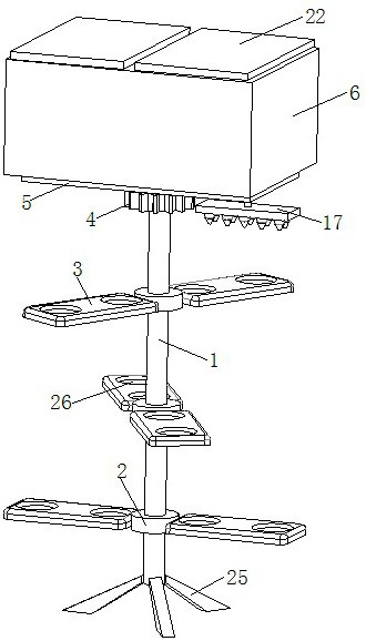 Three-dimensional planting frame suitable for garden corridor