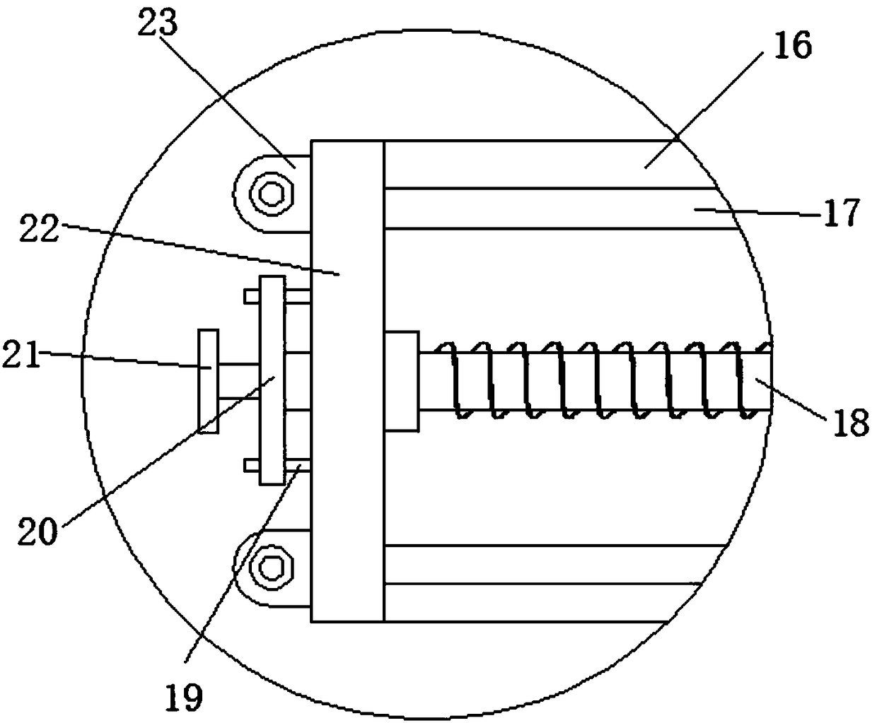 Wasted and used plastic pulverizing device