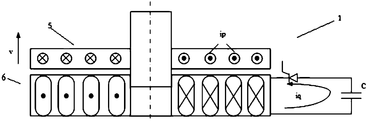 Operation device of direct current circuit breaker and operation method of operation device