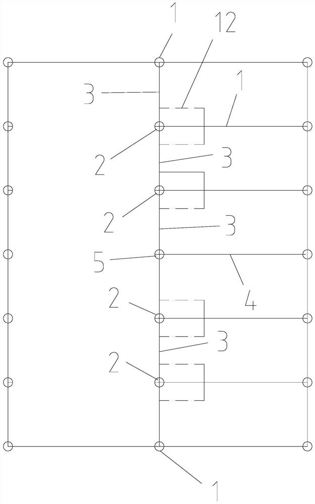 A kind of underpinning reinforcement method of existing building structure