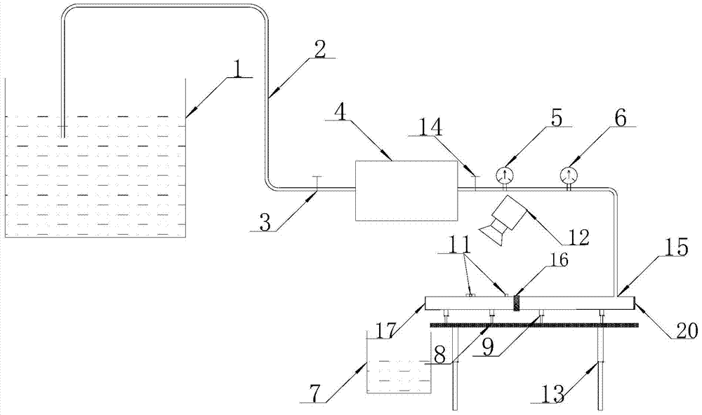 A method for obtaining the retention rate of slurry and the test system used therein