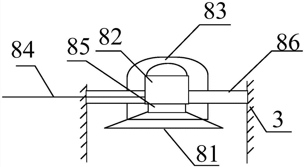 Tee joint material fluidistor of improved structure