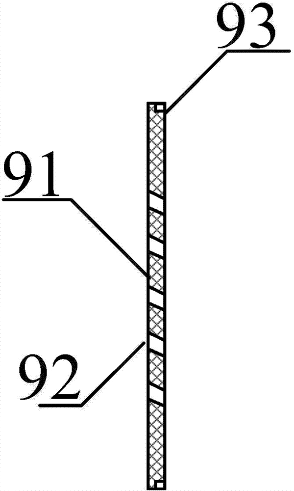 Tee joint material fluidistor of improved structure