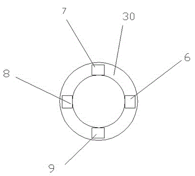 Workpiece heat treatment method using circular rotation plate and position signal reading device