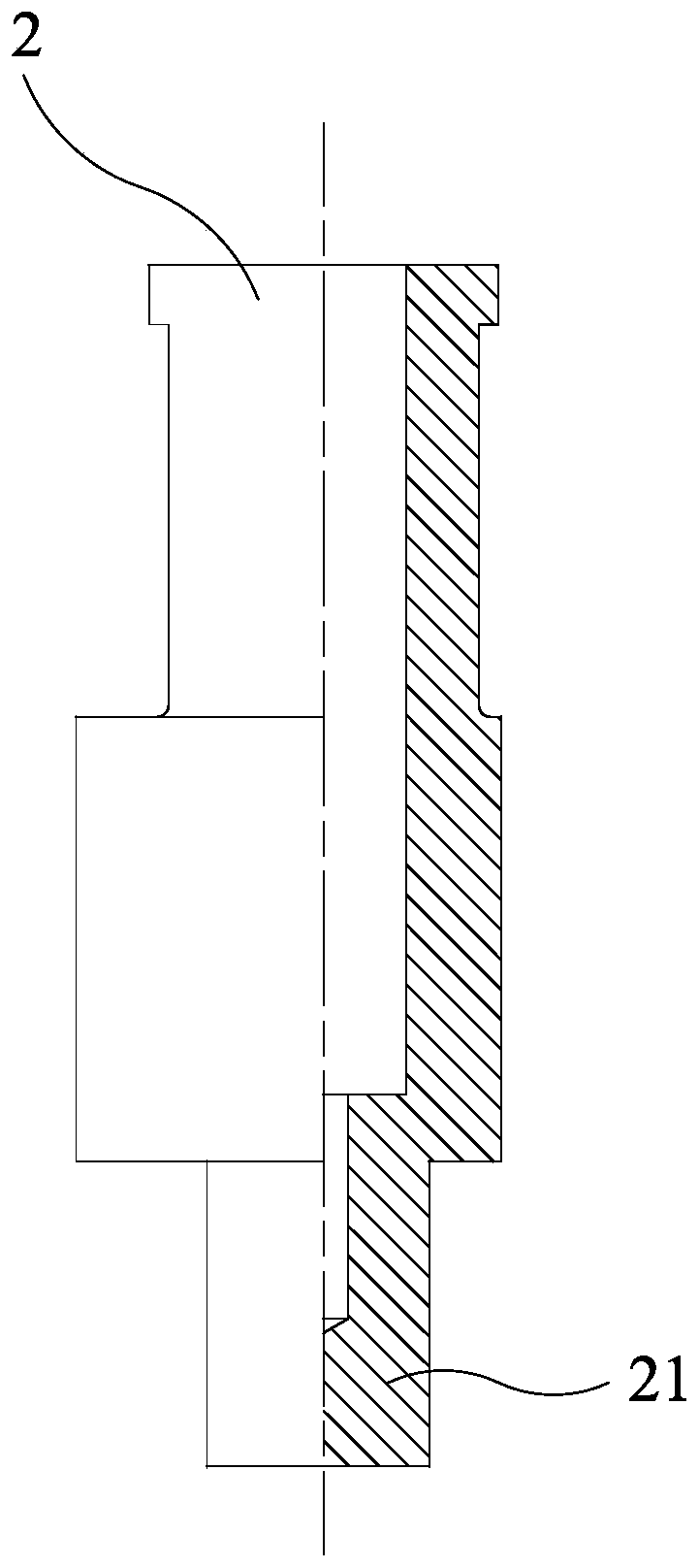 Nonanisotropic magnesium alloy bar extrusion forming mold