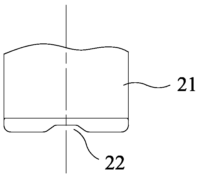 Nonanisotropic magnesium alloy bar extrusion forming mold