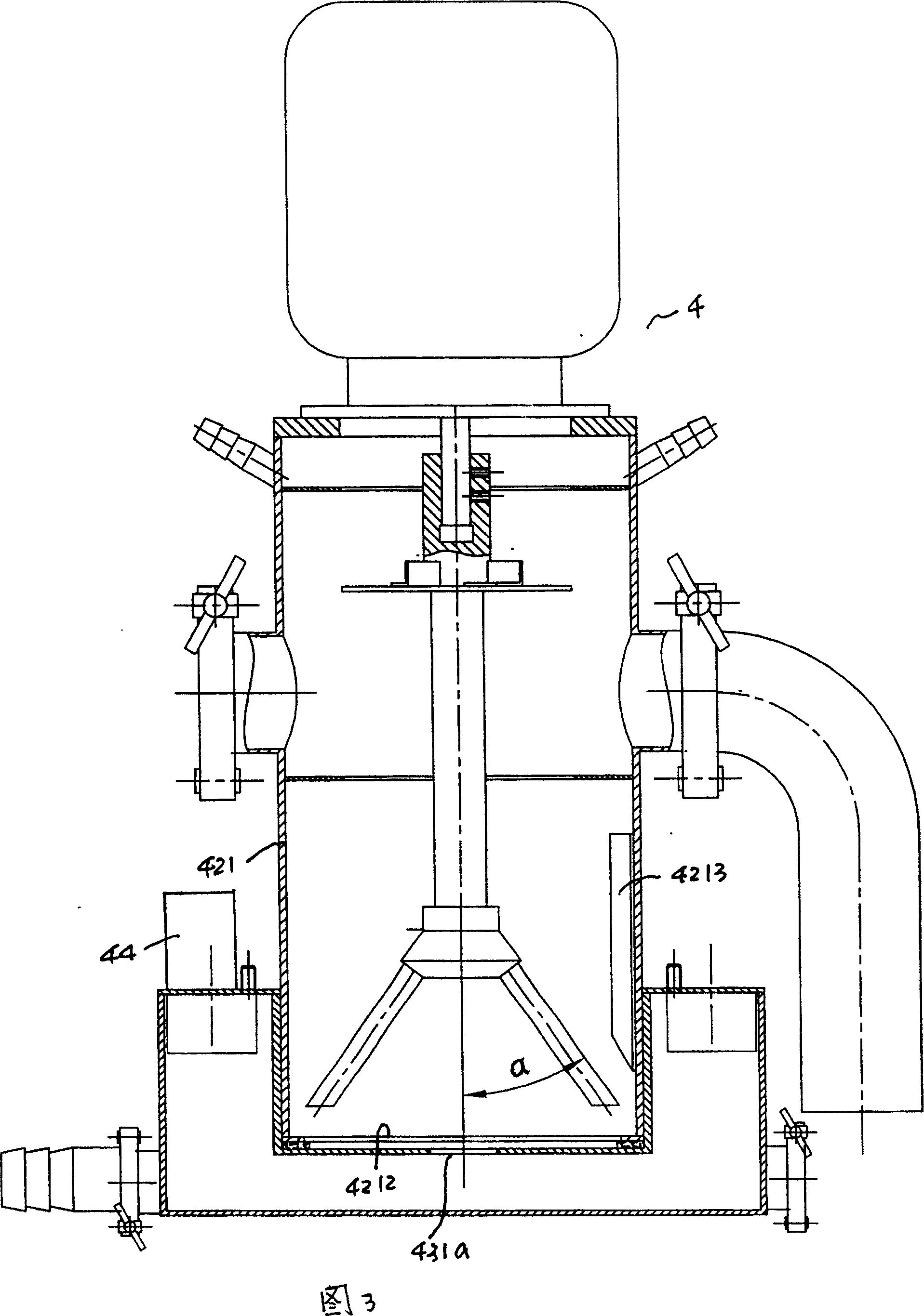 Combined type sensor devices and quantitative degassing apparatus