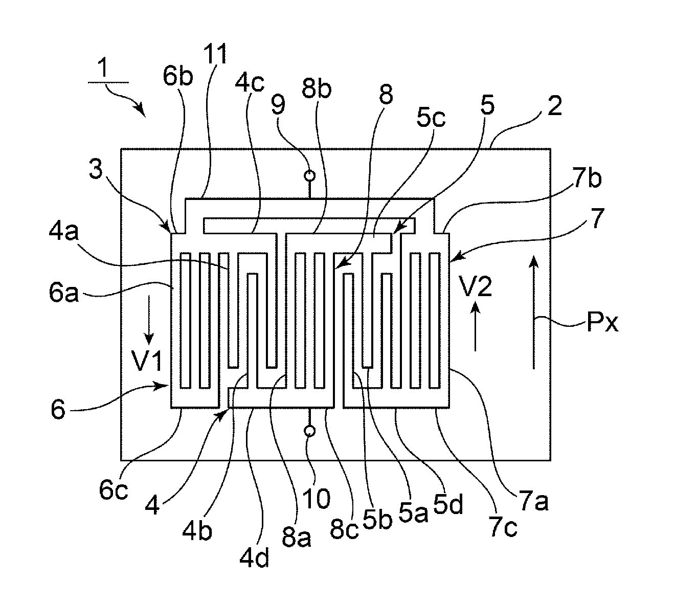 Elastic wave resonator, elastic wave filter device, and duplexer