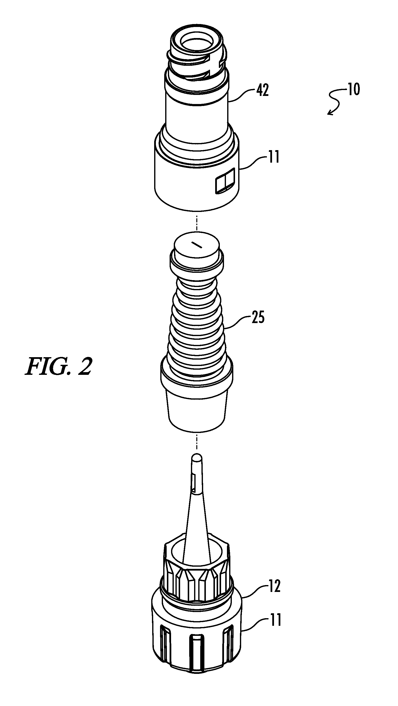 Needleless, Intermittent, Neutral Displacement IV Injection Port