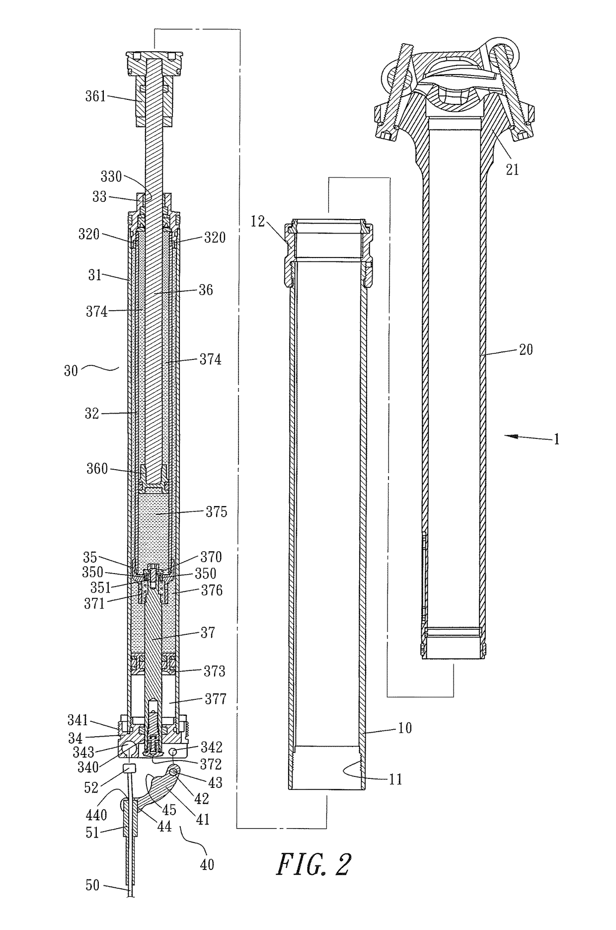 Height adjusting device for a bicycle seat post