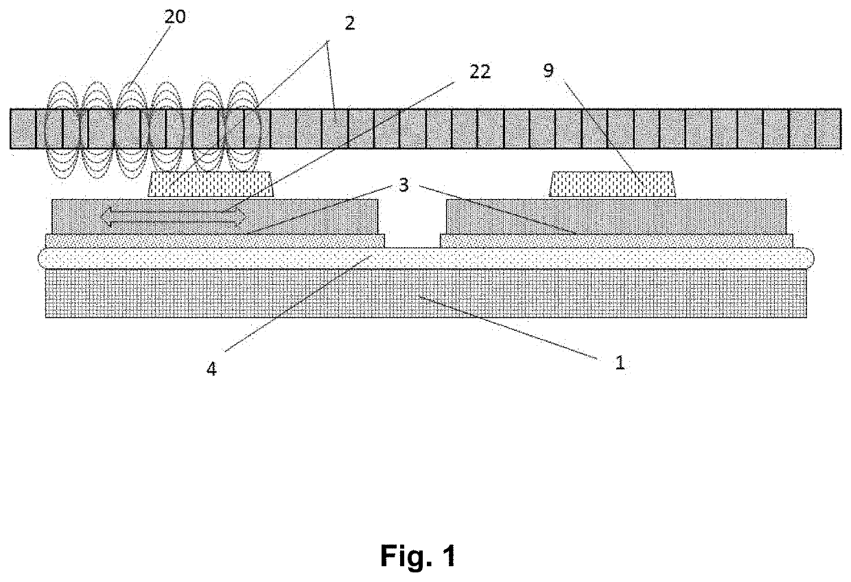 Method of mounting a multi-element matrix photodetector