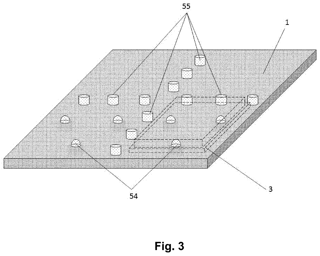 Method of mounting a multi-element matrix photodetector