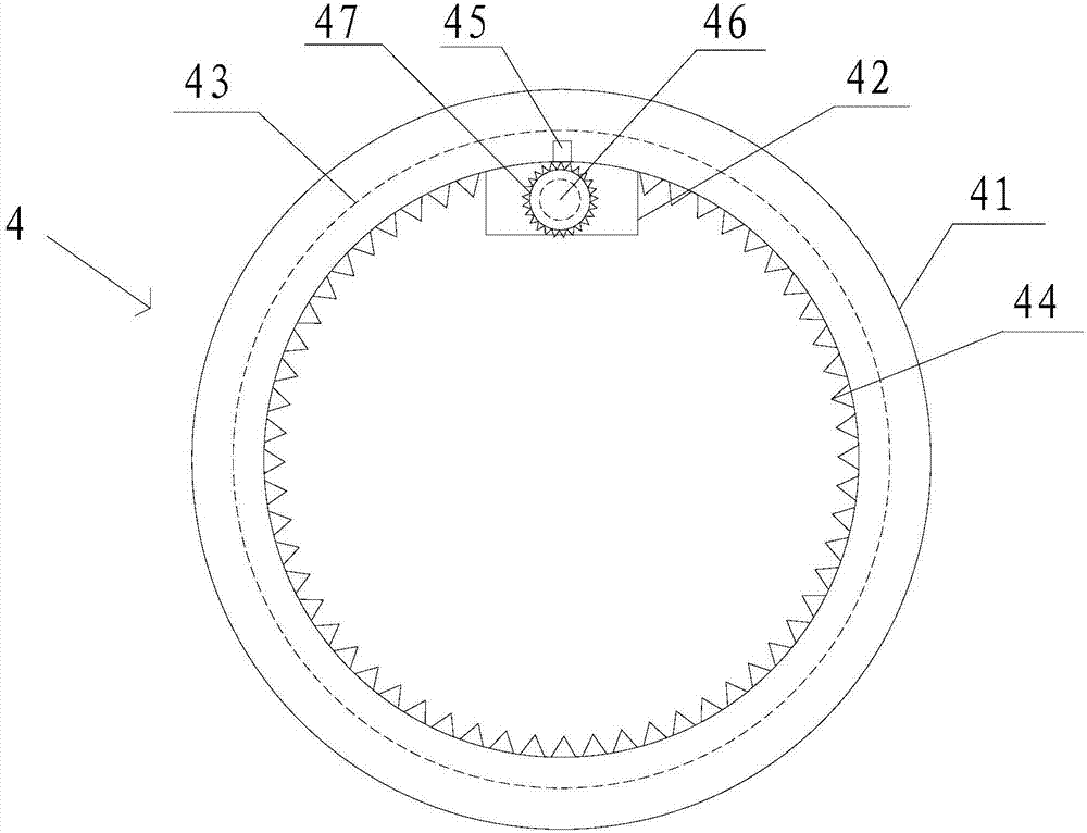 Corrugated pipe welding device