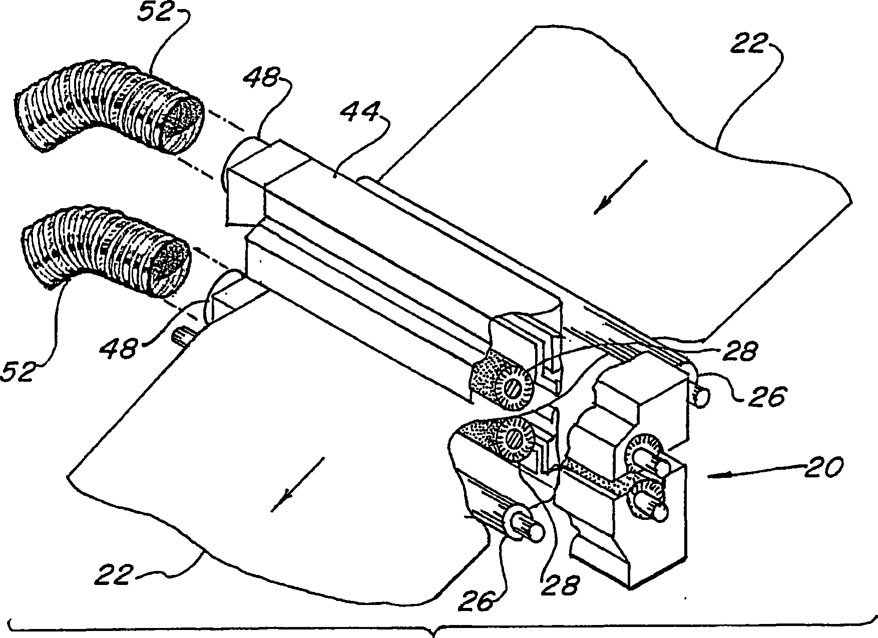 Printing web cleaner