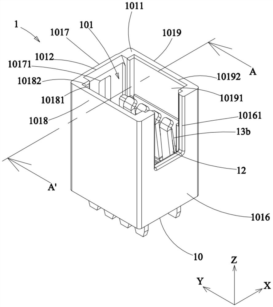 Electric connector and connector assembly