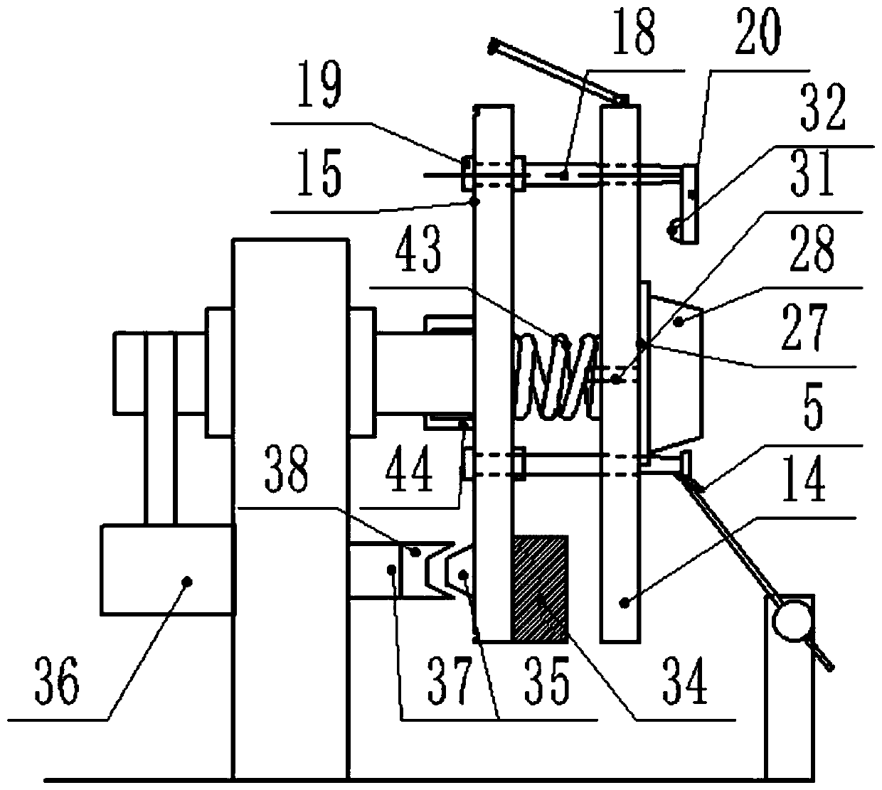 A precision welding device for pipe flanges