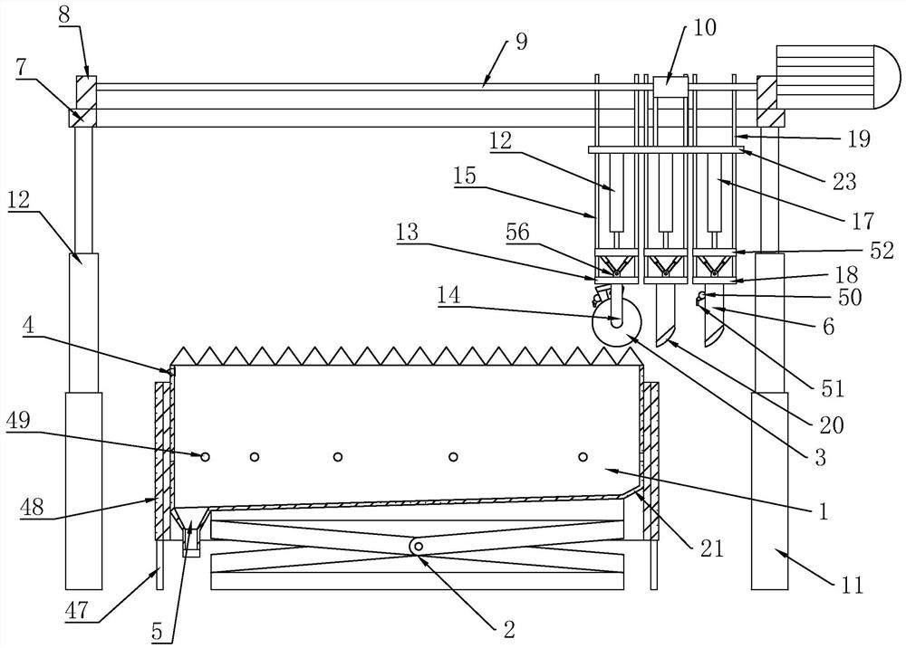 Self-cleaning water collecting tank for sedimentation tank and control method of self-cleaning water collecting tank