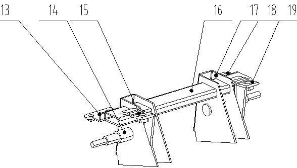 Processing method and auxiliary device of curved-beam motorcycle damper assembly