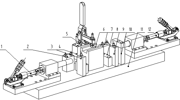 Processing method and auxiliary device of curved-beam motorcycle damper assembly