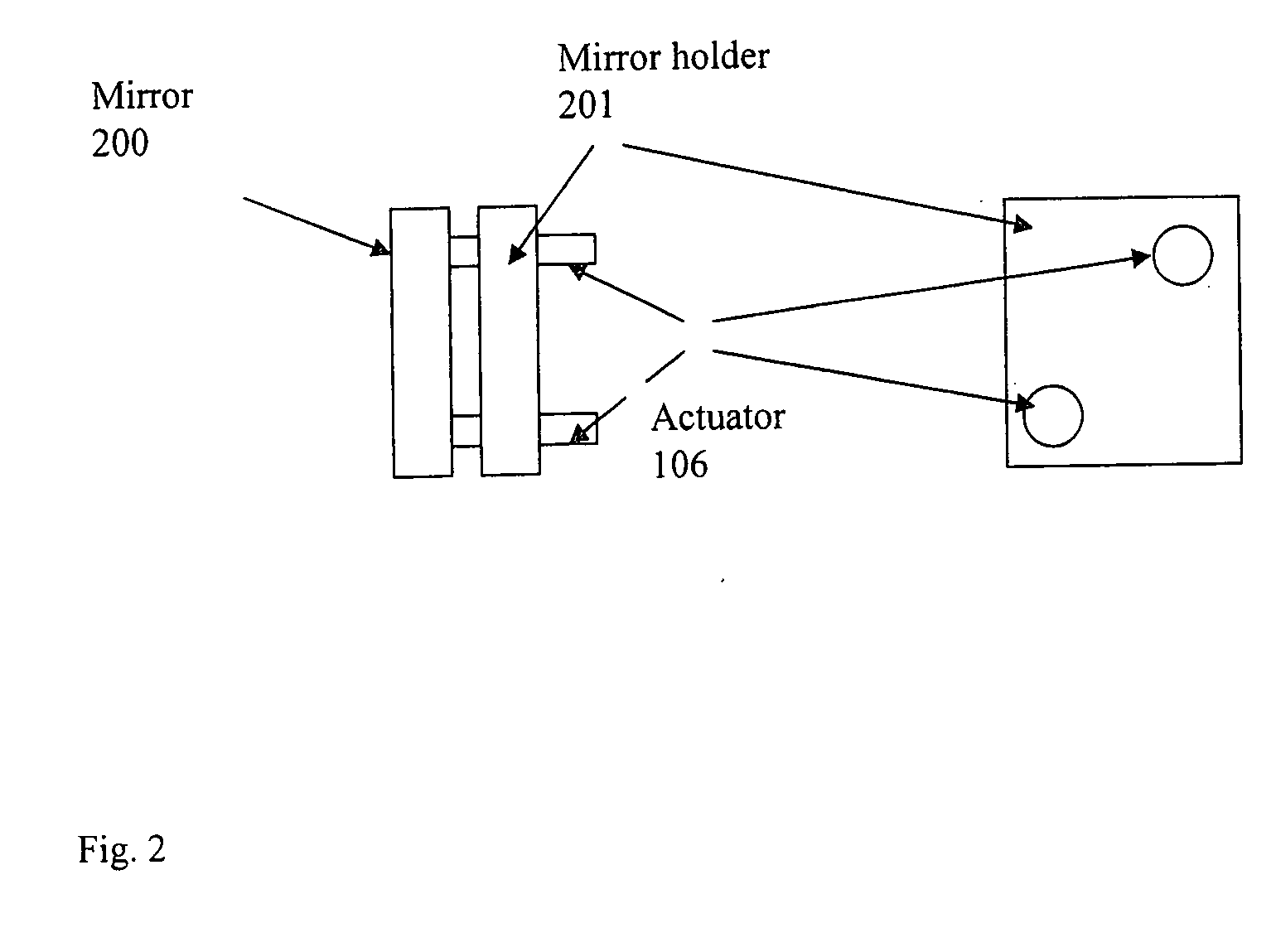 Beam stabilized fiber laser