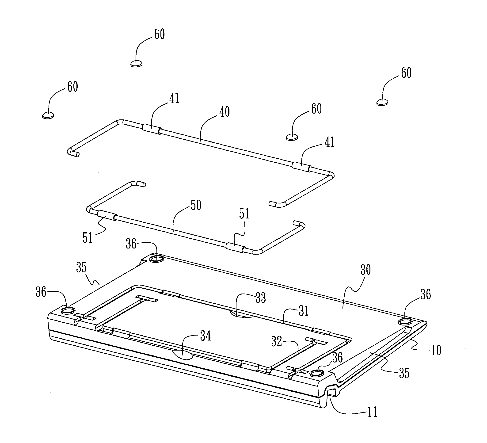 Keyboard device capable of supporting a tablet personal computer