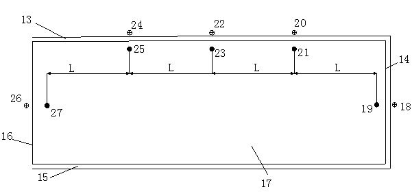 Well structure of pressure-releasing coal bed gas ground extraction well and arrangement method thereof