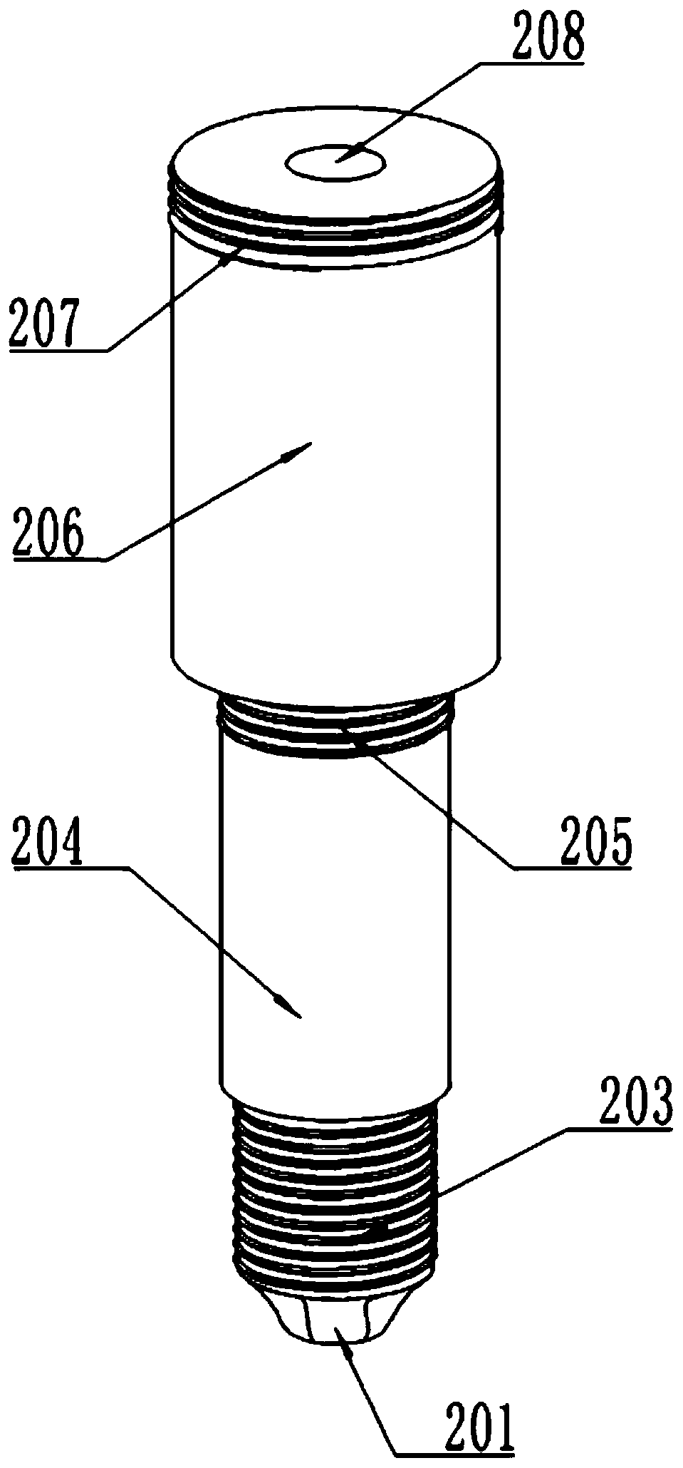 Press-fit type stapleless stapler