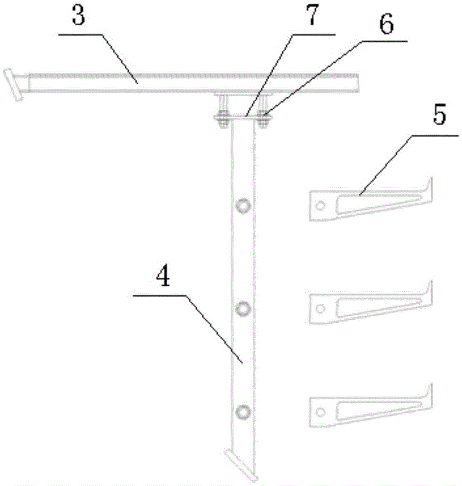 Subway evacuation platform and machining method thereof